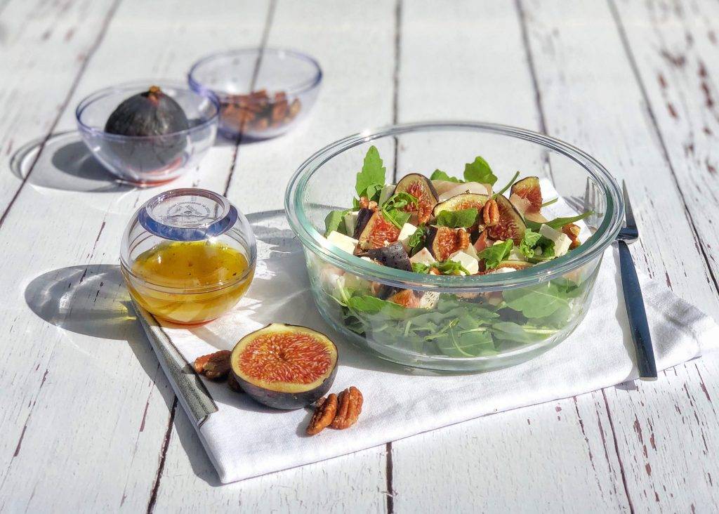 Fügés-diós-fetás őszi saláta Smarta konyhájából